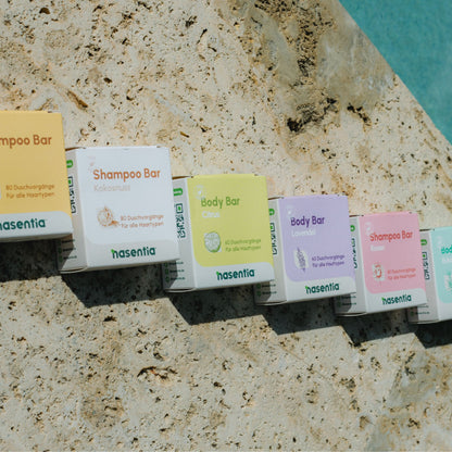 Kies en meng uw vaste zeeppakket